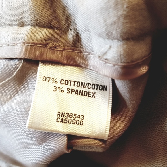 Van Heusen tan slim fit pants - Picture 8 of 8